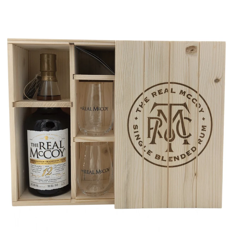 X Real McCoy 12 Rum Prohibition Edi. 0,7l 50 %vol.
