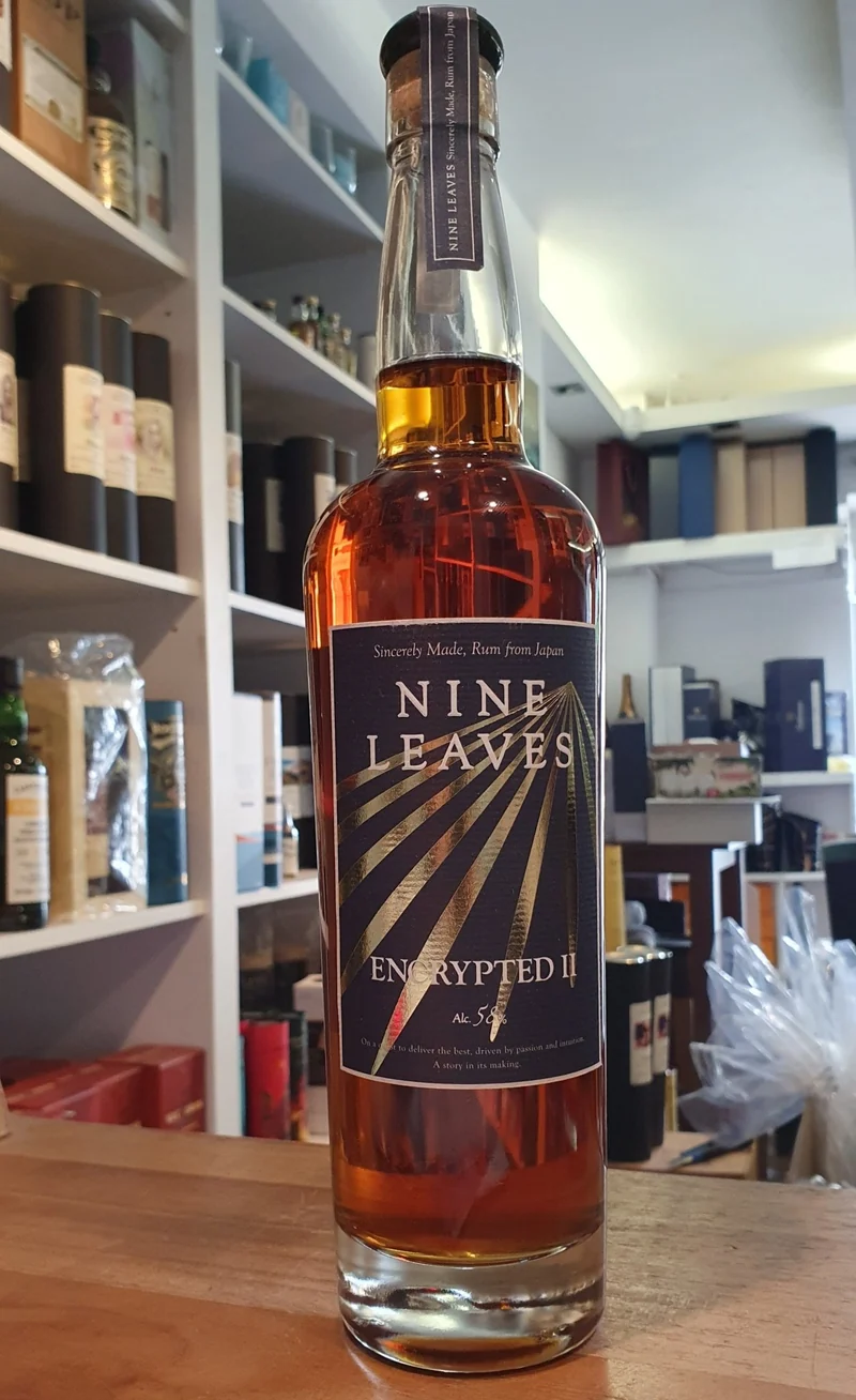 Rum Nine Leaves Encrypted 2 II 2017 Japan 58 %vol 0,7l Otsu Shiga