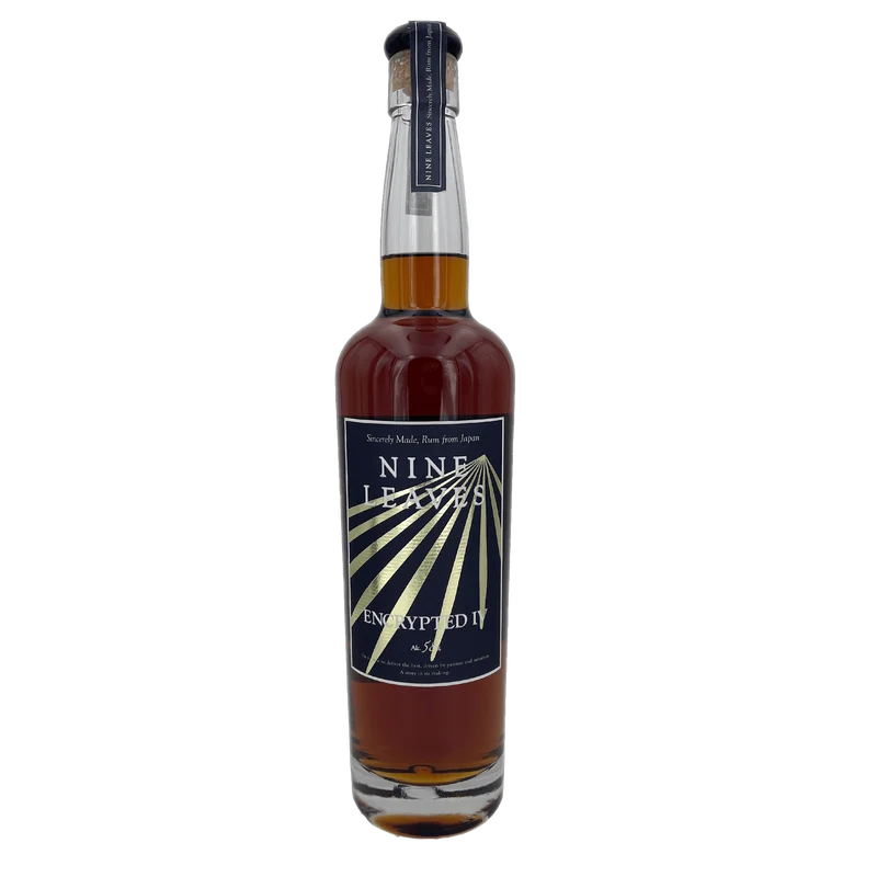 X Rum Nine Leaves Encrypted IV Japan 58%vol 0,7l Otsu Shiga