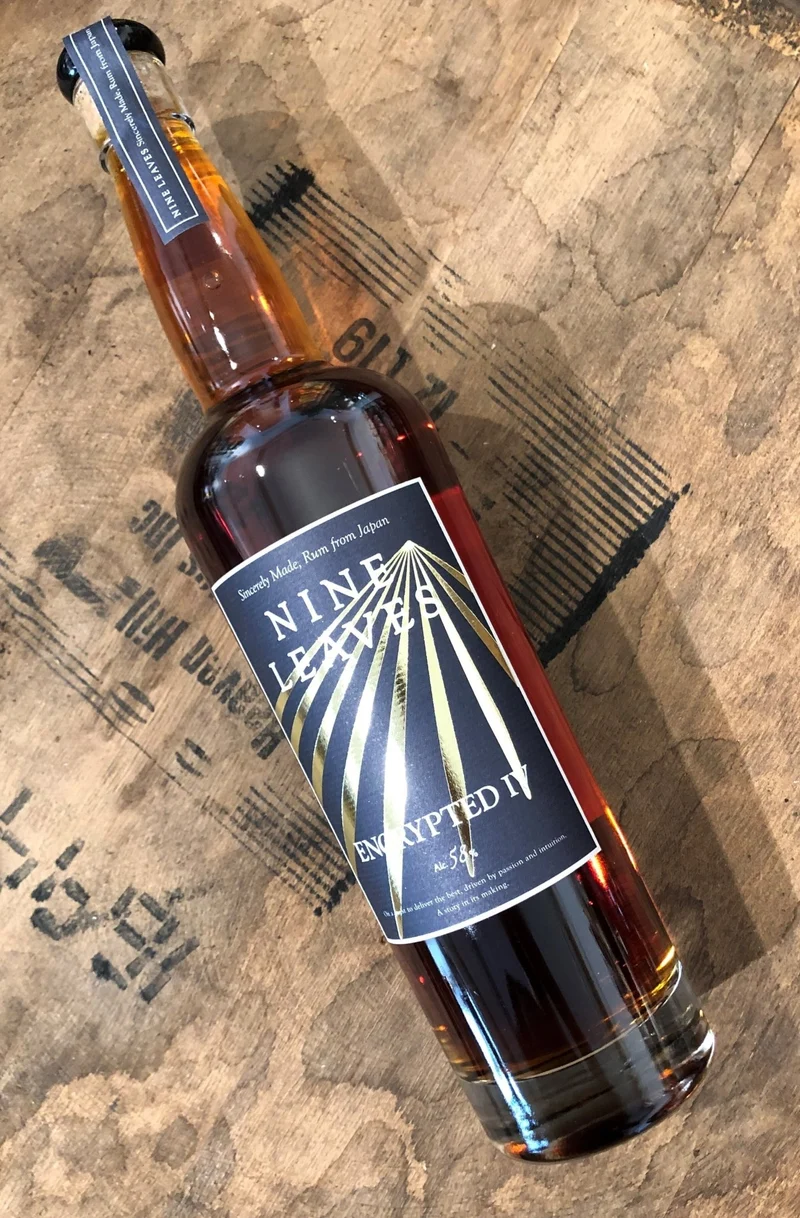 X Rum Nine Leaves Encrypted IV Japan 58%vol 0,7l Otsu Shiga