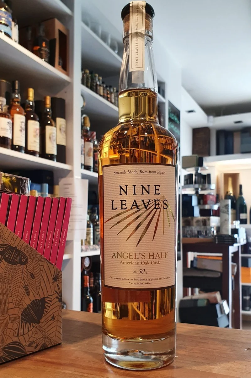 X Rum Nine Leaves Angel`s Half 2020 3y American Oak cask Japan 50%vol 0,7l Otsu Shiga
