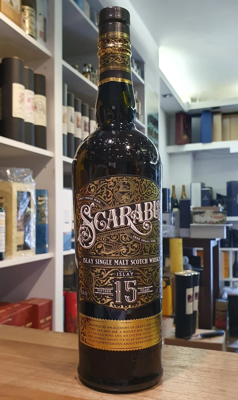 Scarabus 15 y Edition Fasstärke Islay 0,7l 46 % vol. Whisky Islay single malt