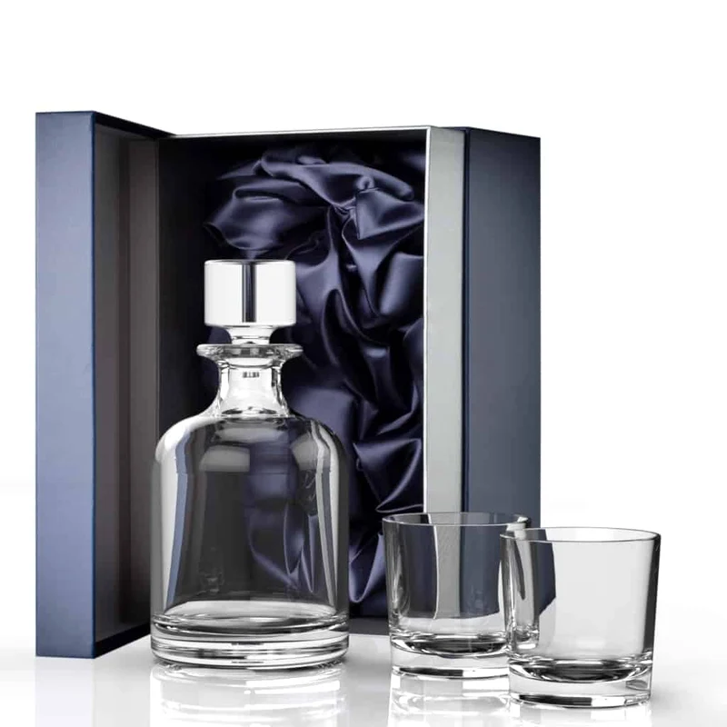 Glencairn Iona Whisky Dekanter Set | Kristallglas Made in Scotland