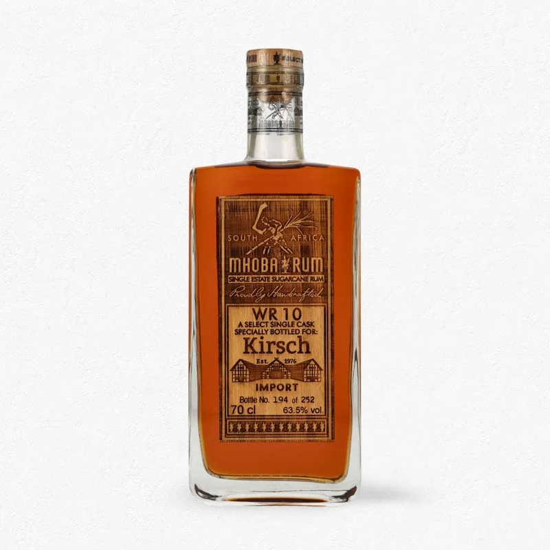 Mhoba Rum 2019/2023 Woodford Bourbon Cask 63,5% 0,7L