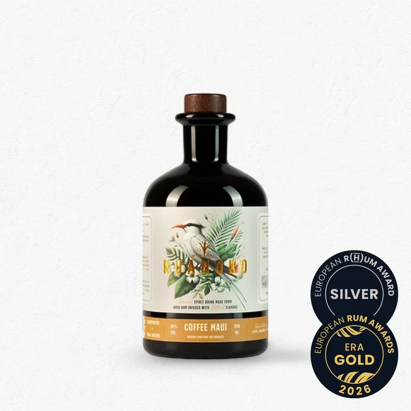 Ruanoko Coffee Maui 34% 0,5L