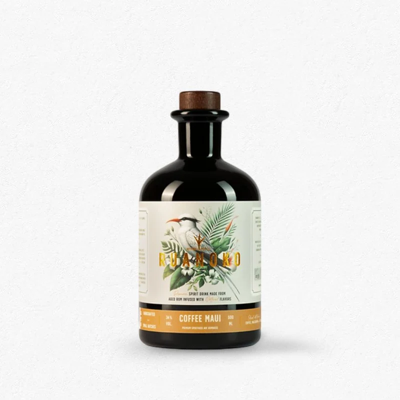 Ruanoko Coffee Maui 34% 0,5L