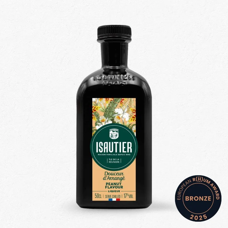 Isautier Douceur d'Arrangé Peanut Flavour Liqueur 17% 0,5L