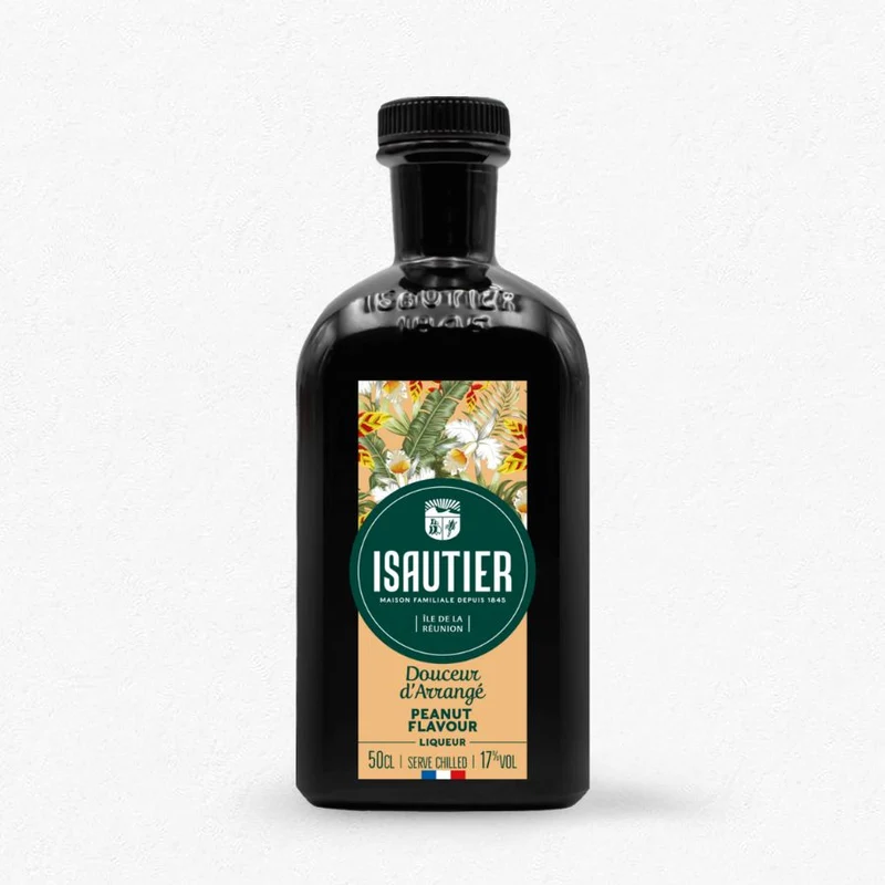 Isautier Douceur d'Arrangé Peanut Flavour Liqueur 17% 0,5L
