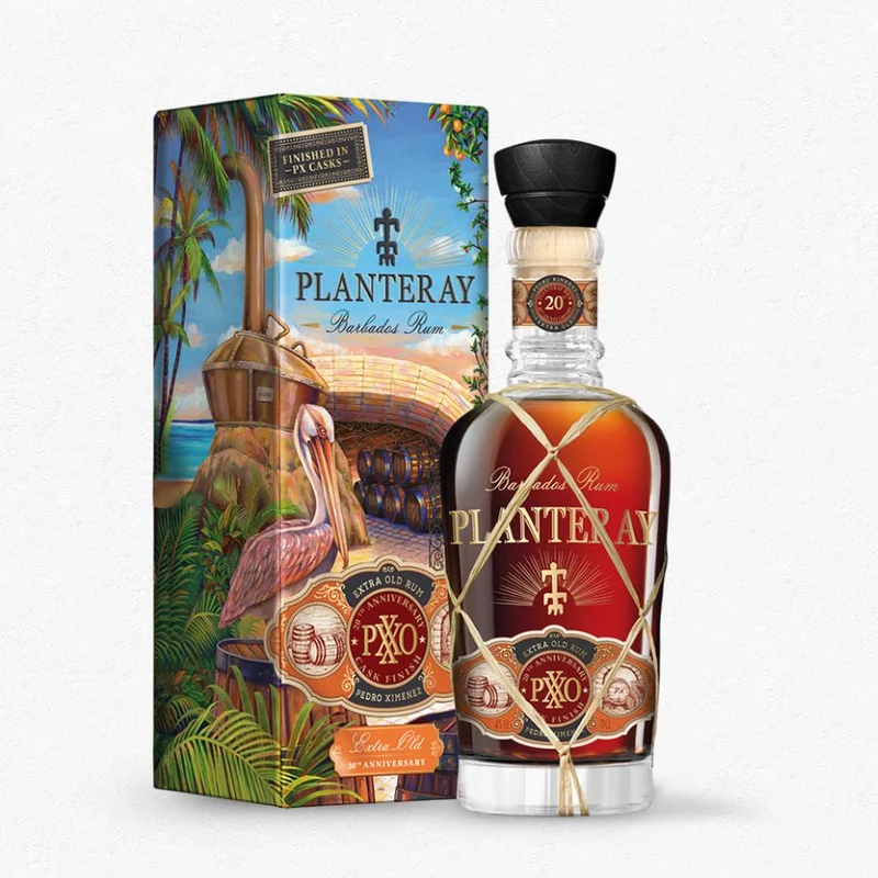 Planteray Barbados PXXO Rum 40% 0,7L