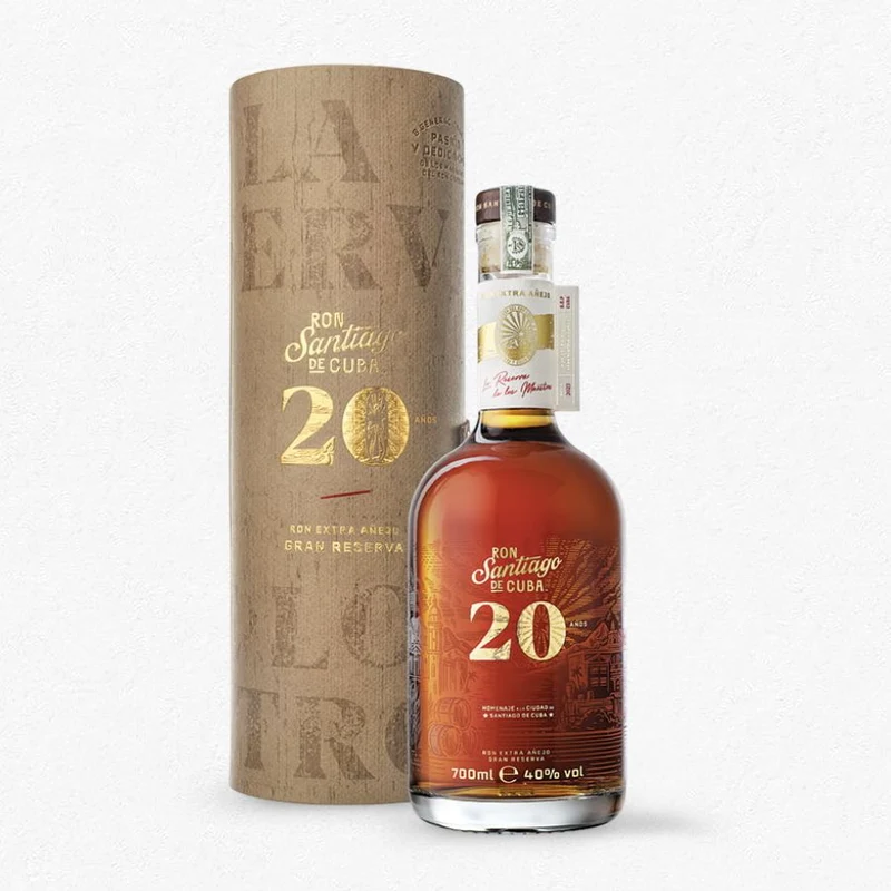 Santiago de Cuba Extra Anejo 20YO Gran Reserva 40% 0,7L