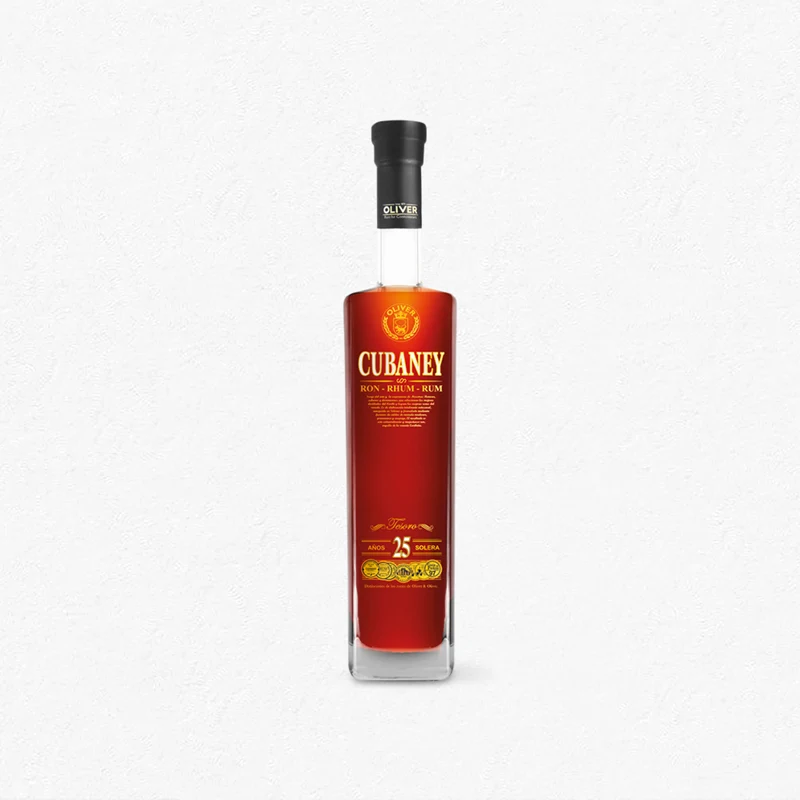 Cubaney Tesoro 25 Anos Solera Rum 38% 0,7L