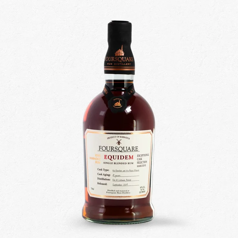 Foursquare Equidem 14YO Rum - Exceptional Cask Selection 2024 Mark XXVII 61% 0,7L