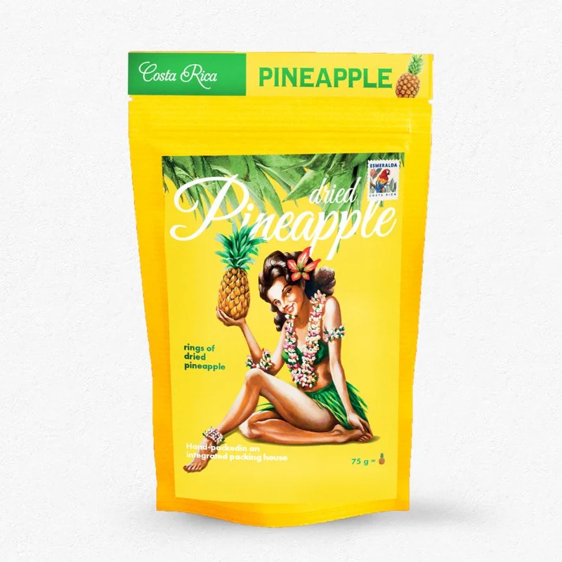Getrocknete Ananas - Cacaofé Costa Rica 75g