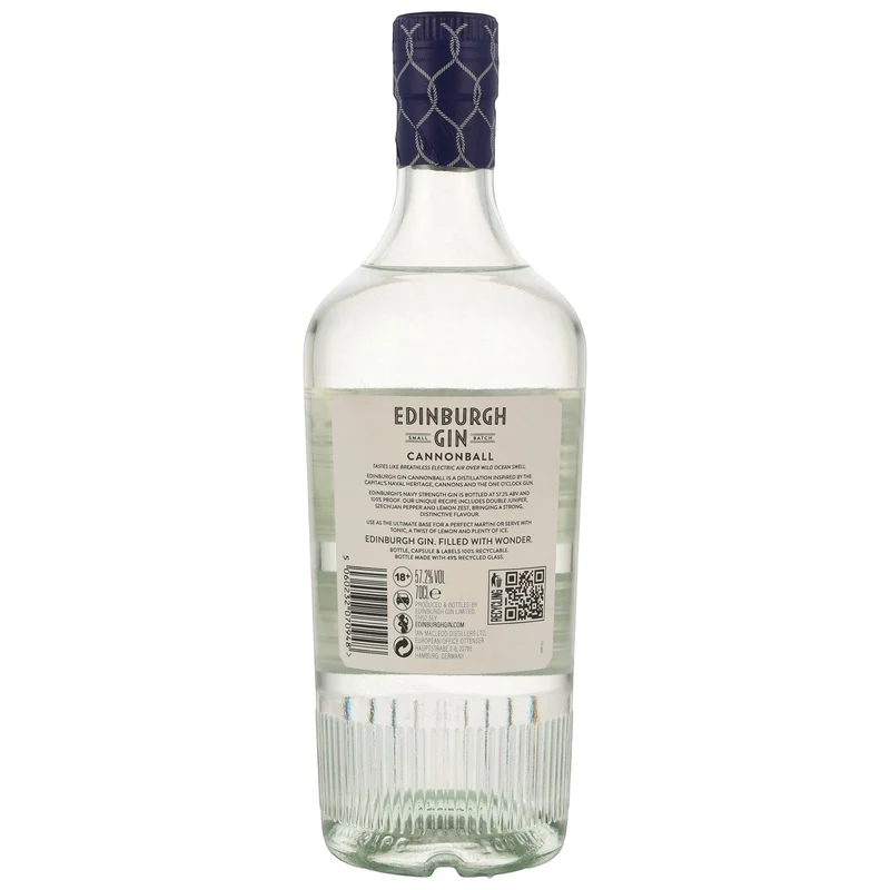 EDINBURGH GIN - Cannonball Gin - 57,2% Vol.