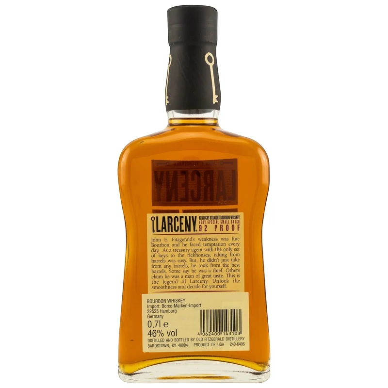 LARCENY - Kentucky Straight Bourbon - 46% Vol.