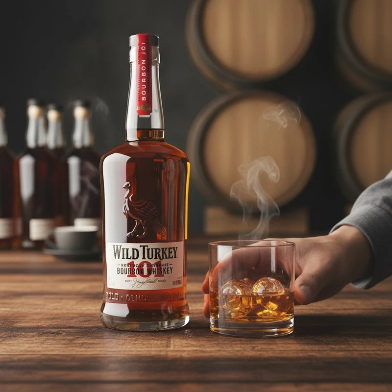 WILD TURKEY - 101 Straight Bourbon Whiskey - 50,5% Vol.