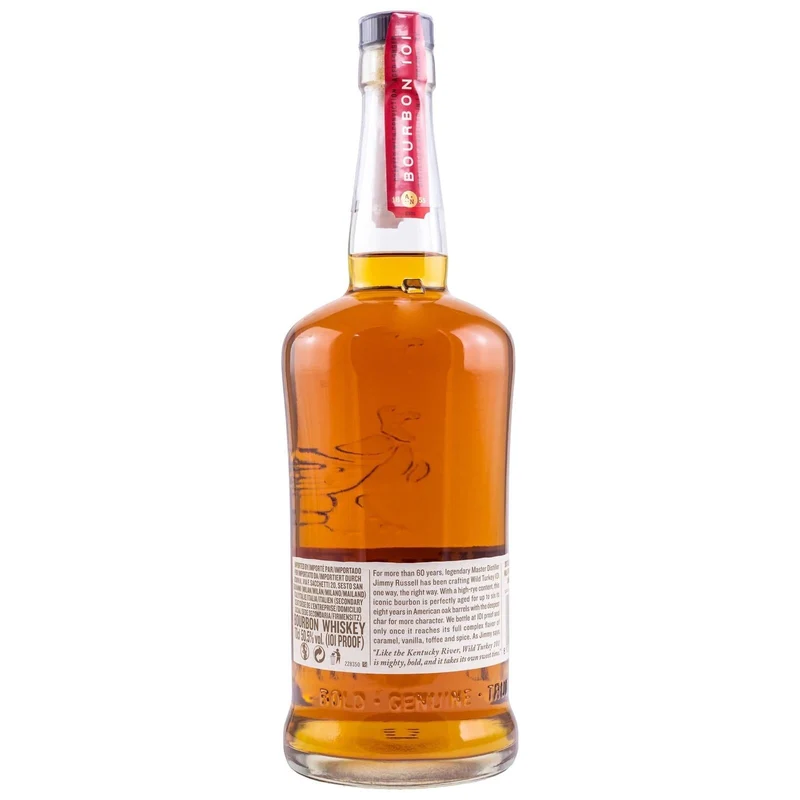WILD TURKEY - 101 Straight Bourbon Whiskey - 50,5% Vol.