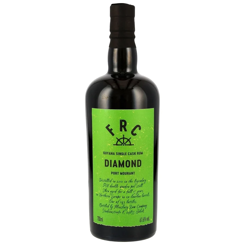 FRC - Diamond Port Mourant 2010/2025 15 Jahre Single Cask Rum - 51,6% Vol.