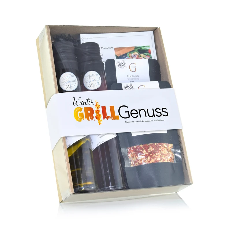 Kleiner Winter Grillgenuss - Geschenkset