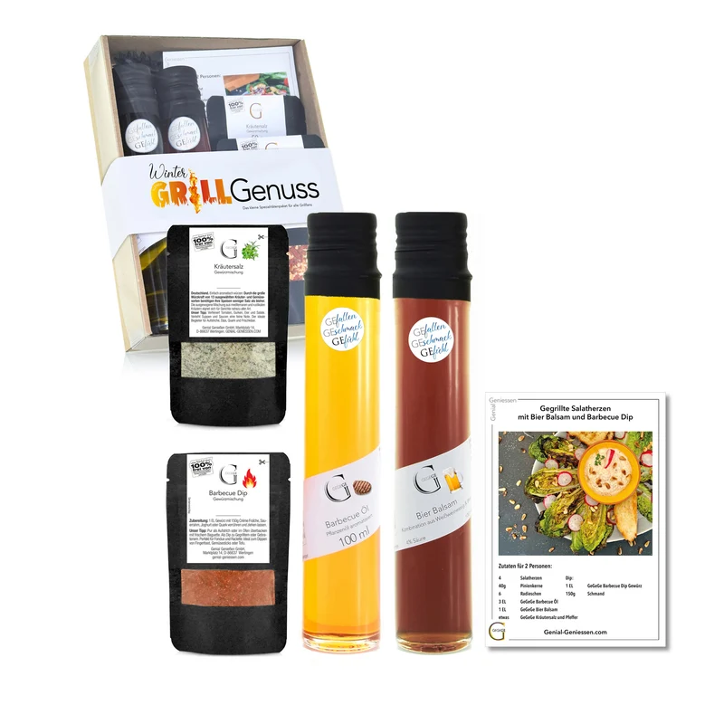 Kleiner Winter Grillgenuss - Geschenkset