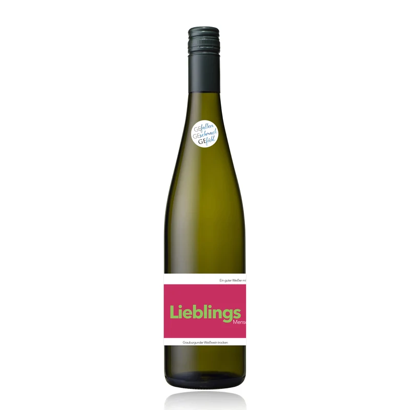 Lieblings Mensch - Grauburgunder - Weißwein 0,75l