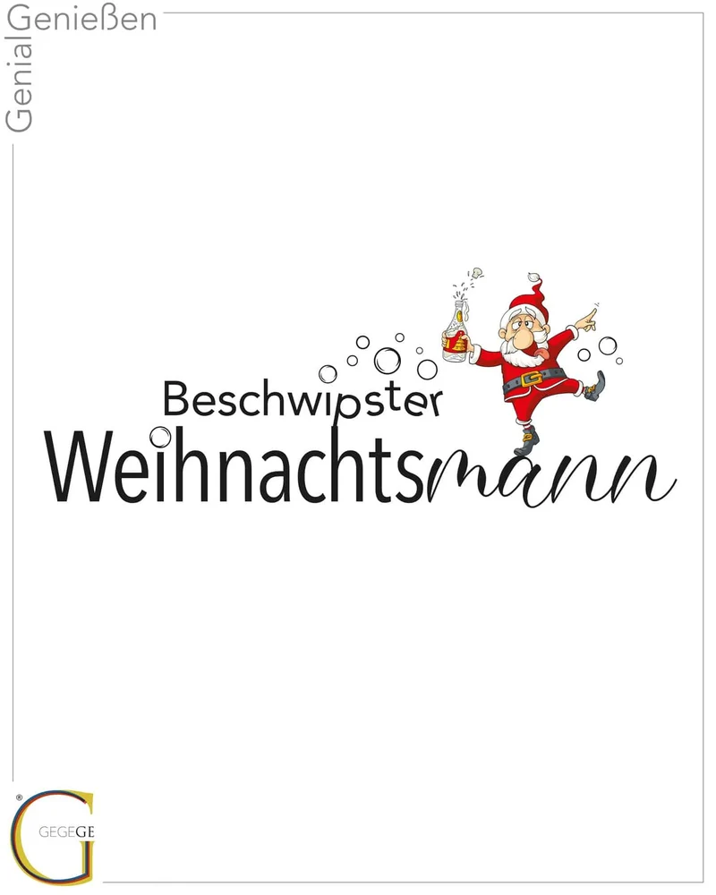 Beschwipster Weihnachtsmann - Geschenkset