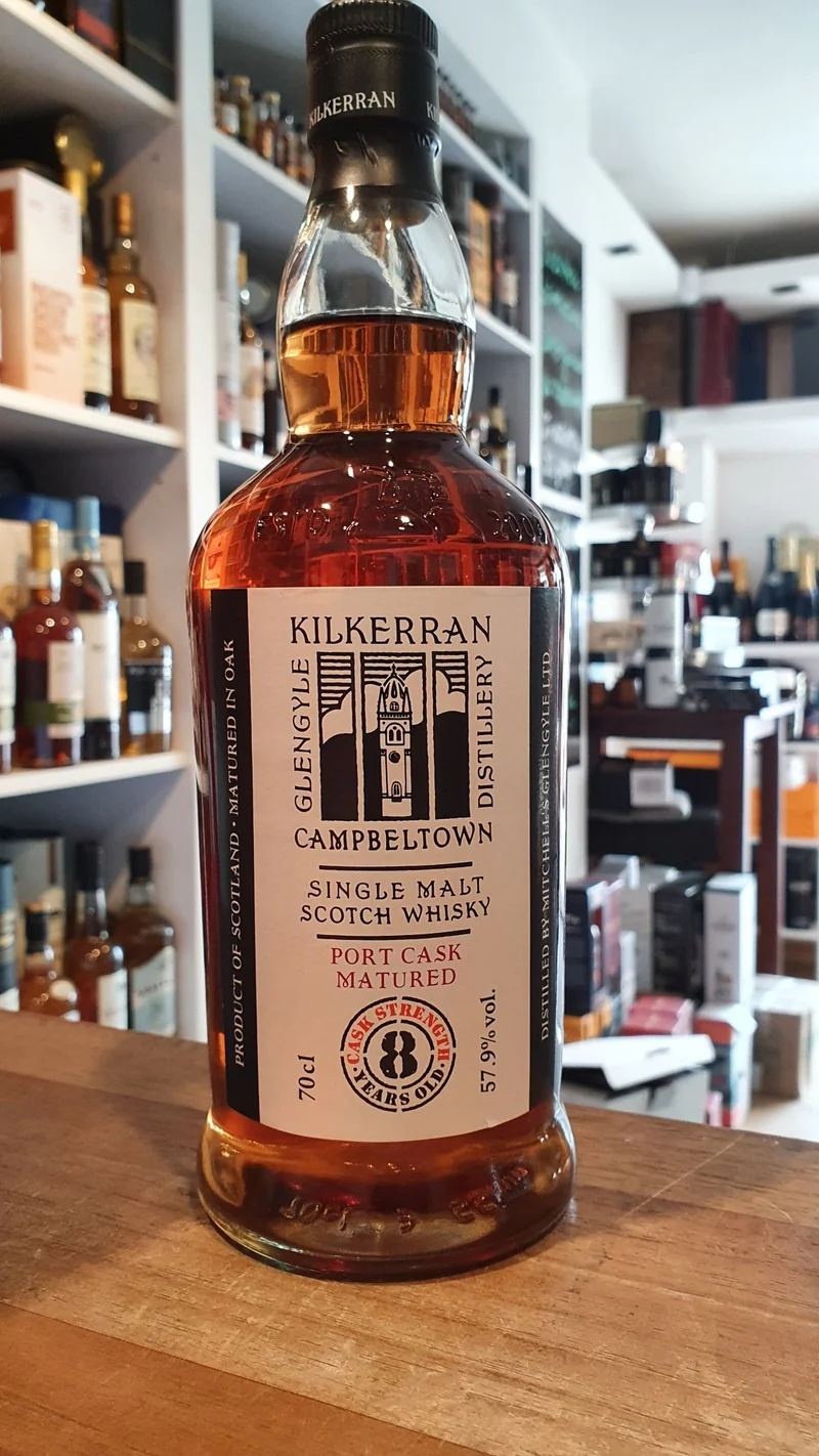 X Kilkerran 8y Port cask strength 0,7l 57,9% Campbeltown Limited Edition