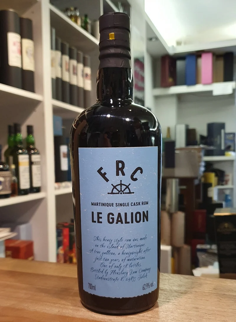 X FRC Le Galion 2025 single cask Martinique 62,9 % 0,7l l Flensburg