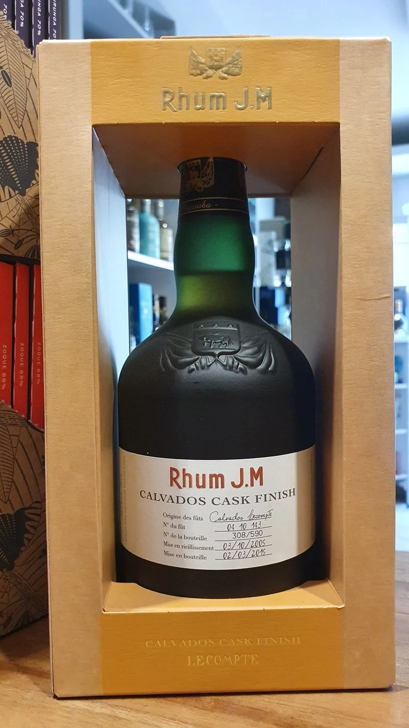 X Rhum J.M Calvados Finish 2005 2015 (First Batch) 40,8%vol. 0,5l single Cask Finish Rhum Agricole Rum Martinique