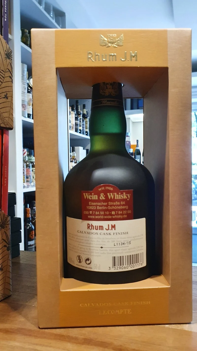 X Rhum J.M Calvados Finish 2005 2015 (First Batch) 40,8%vol. 0,5l single Cask Finish Rhum Agricole Rum Martinique