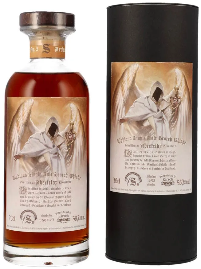 X Aberfeldy 2013 2023 Archangel 3 CS Signatory Vintage 0,7l 58,7 % vol. Highland Whisky