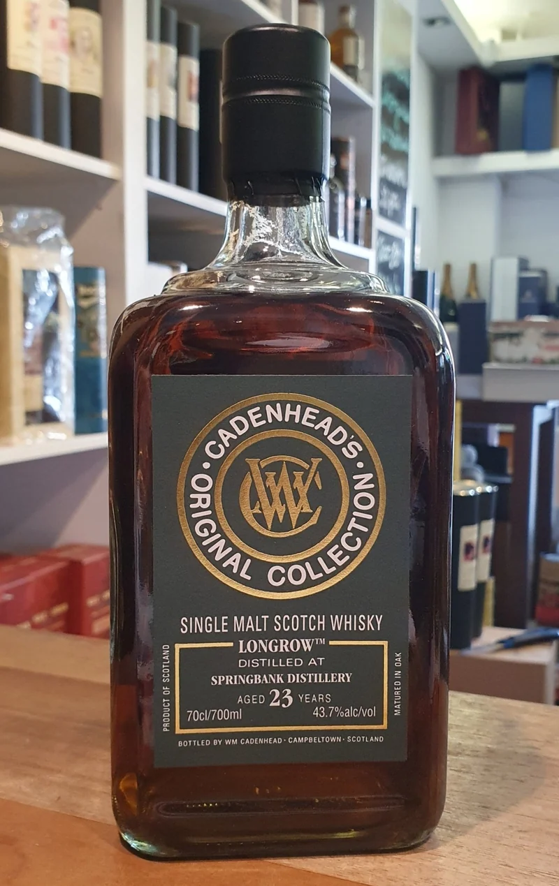X Longrow 23 y Oloroso cask Cadenhead's 0,7l 43,7 %vol. 02 2026 Whisky