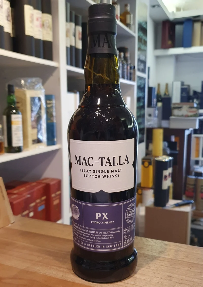 Mac-Talla PX 2.0 cask limited edition cask strength Whisky Islay single malt 0,7l 52,8 % vol. mit GP Morrison