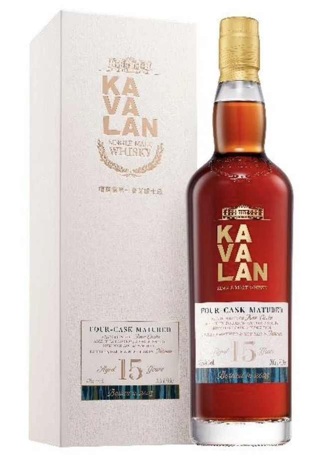 X Kavalan 15 y Four Casks 2025 Edition 0.7l Fl 43 %vol. Taiwan Whisky