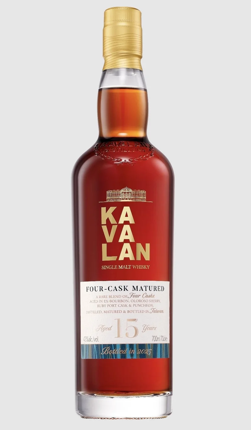 X Kavalan 15 y Four Casks 2025 Edition 0.7l Fl 43 %vol. Taiwan Whisky