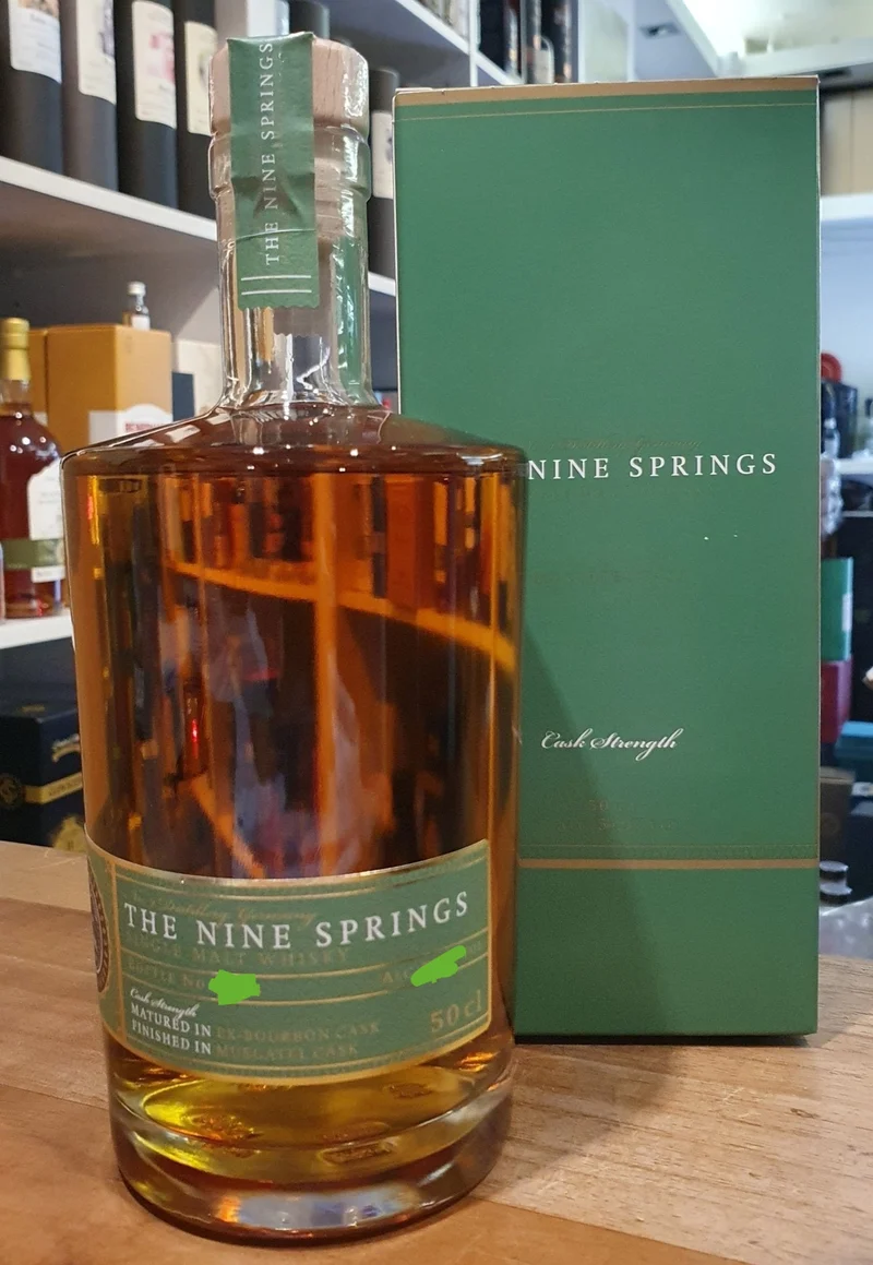 The Nine Springs MUSCATEL 7 y Whisky 0,5l 47 % vol. Eichsfeld