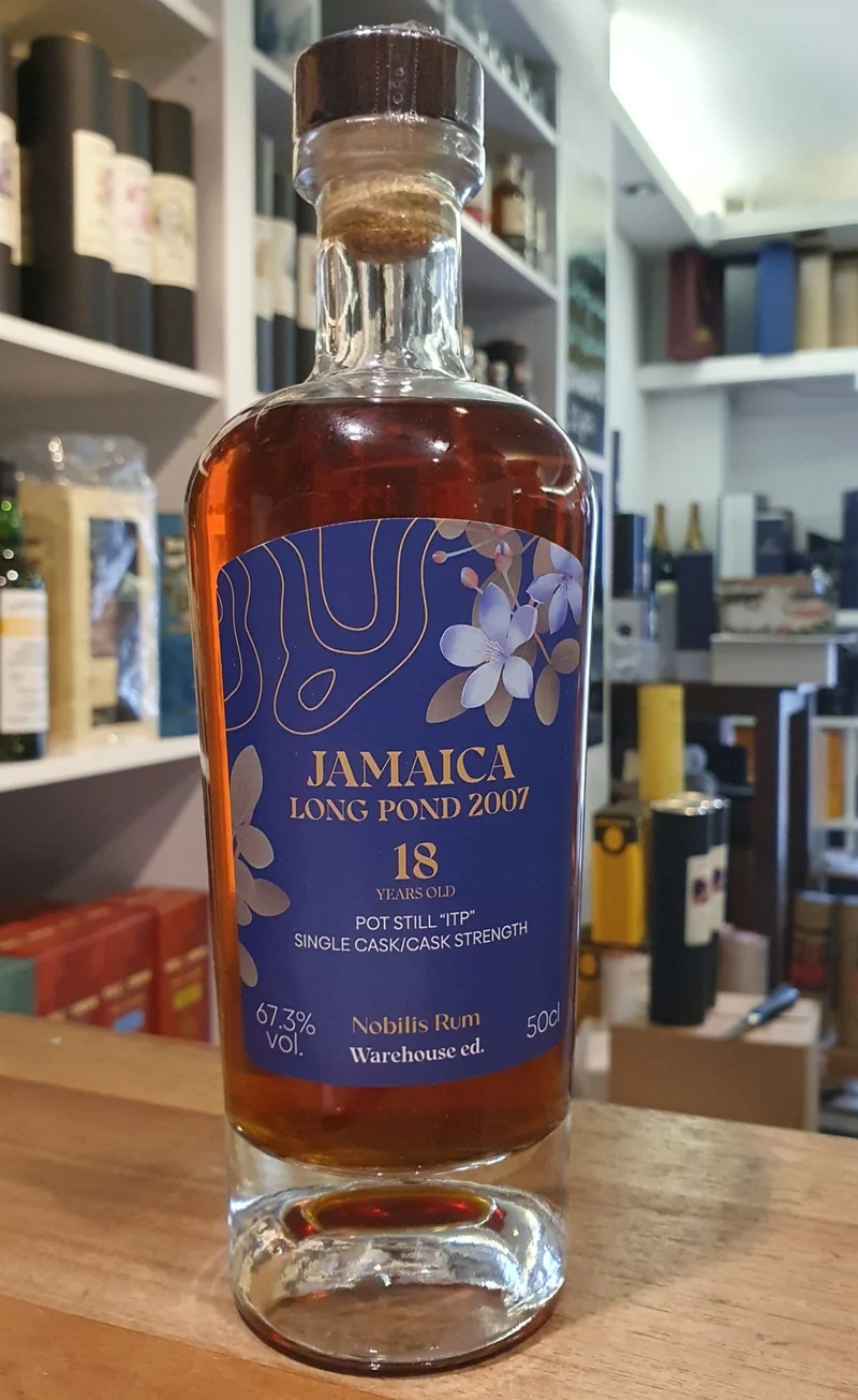 Nobilis Warehouse ed. Jamaica Long Pond 2007 18 y ITP 0,5l #xx 57,3 % vol. single cask rum Jamaica