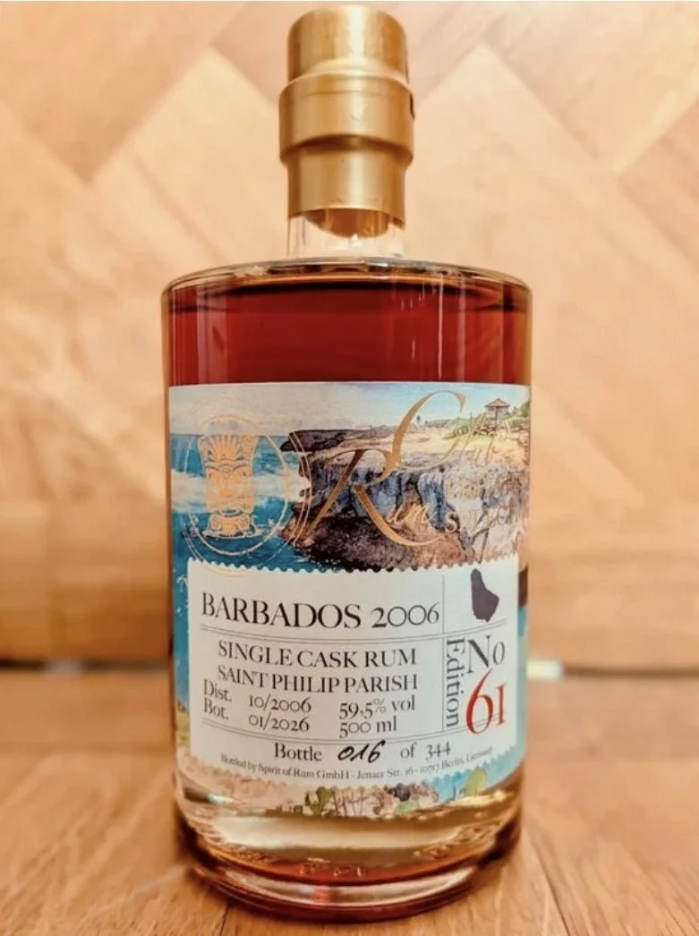 Rumclub Ed. 61 Foursquare 2006 Barbados Saint Philip parish 59,5 % vol. 0,5l Single cask Rum club