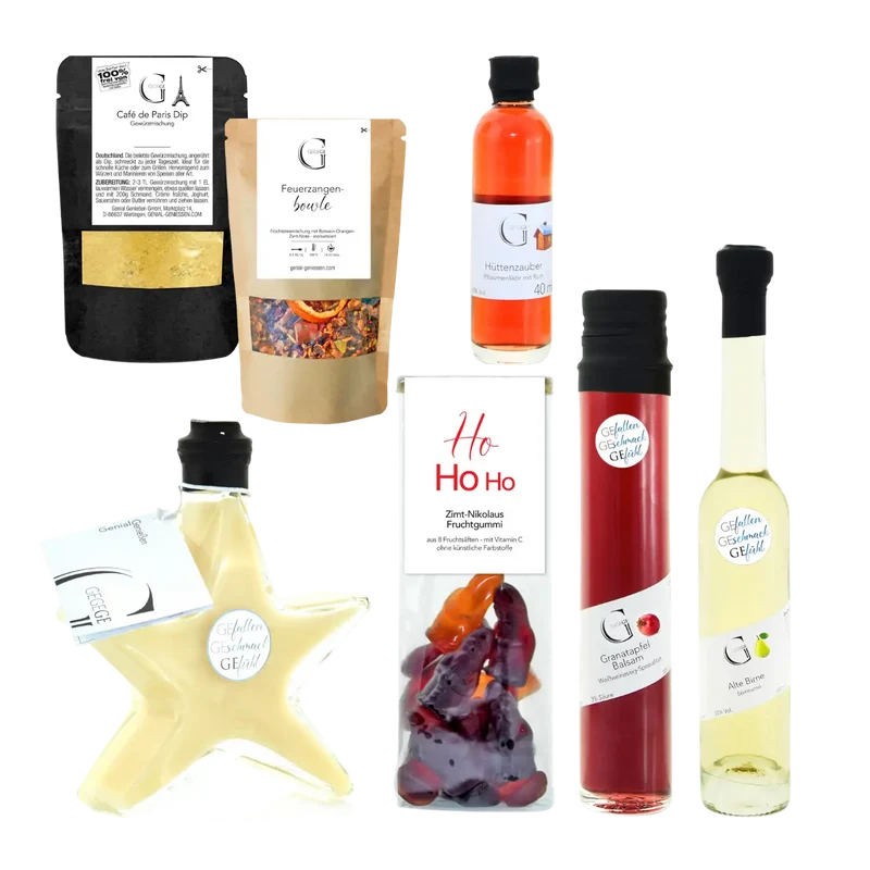 Süffige Weihnachtsfeier Geschenkset