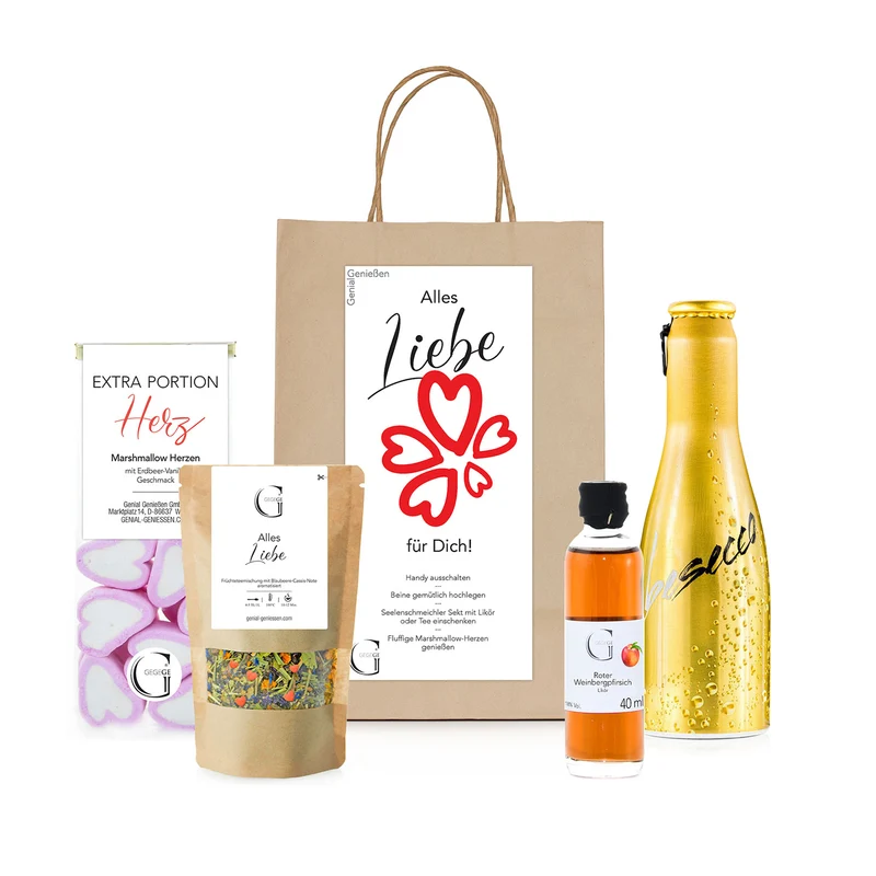 Alles Liebe für Dich – Geschenktüte