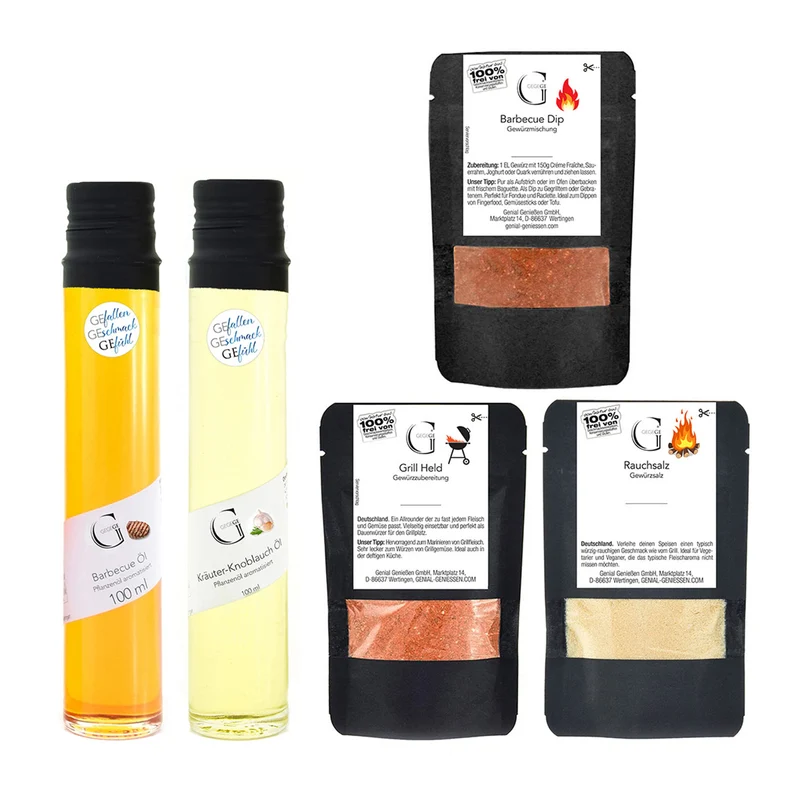 BBQ Abenteuer – Grill Geschenkset