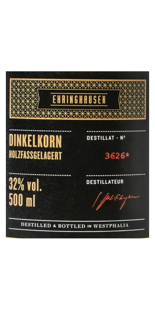 Ehringhausen - Dinkelkorn Holzfassgelagert