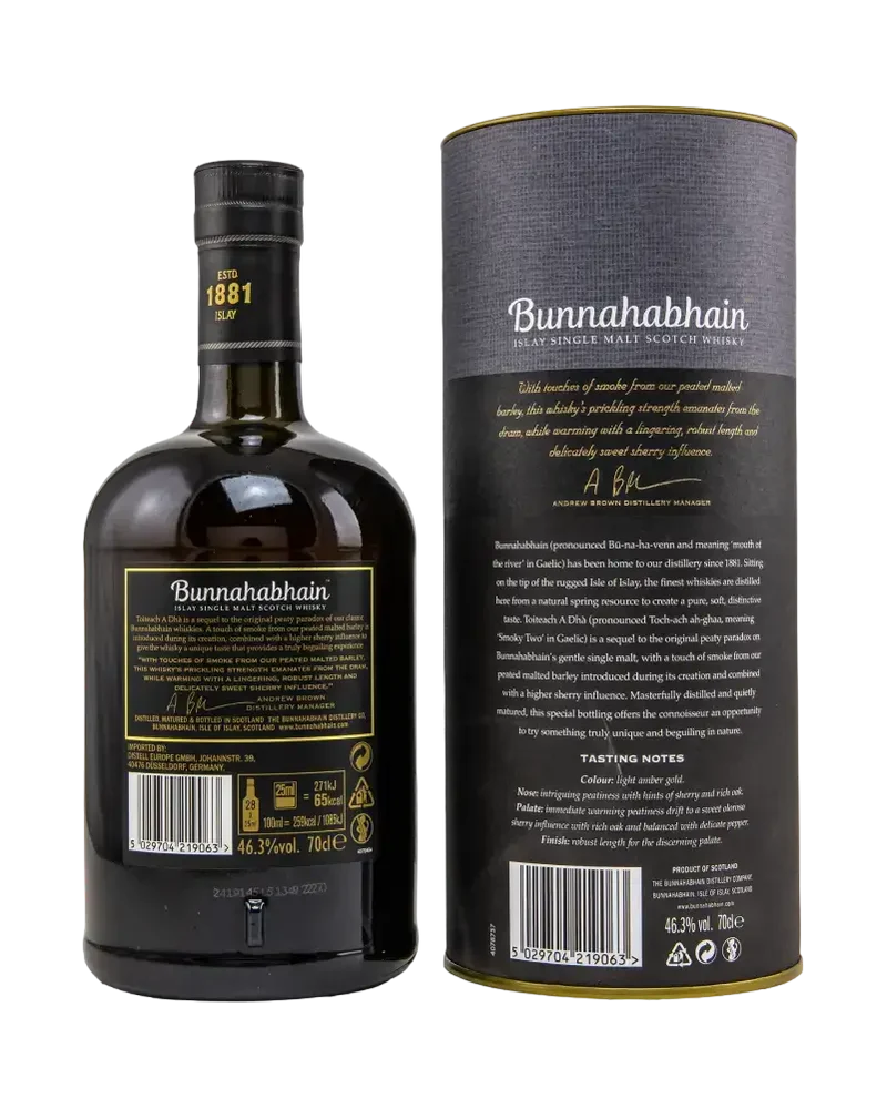 Bunnahabhain Toiteach A Dhà (Tube)