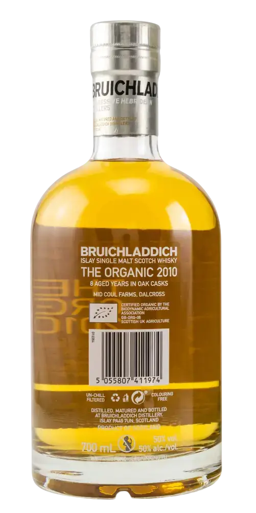 Bruichladdich The Organic 2010/2019 (Tube)