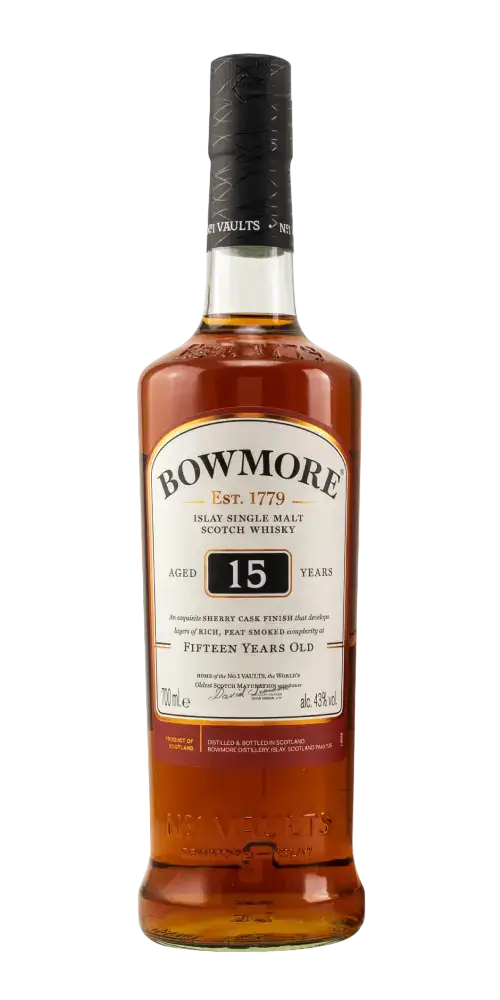 Bowmore 15 Jahre - Sherry Cask Finish (Box)