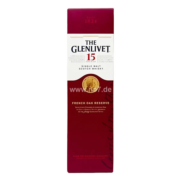 Glenlivet 15 YO French Oak Reserve 0,7l