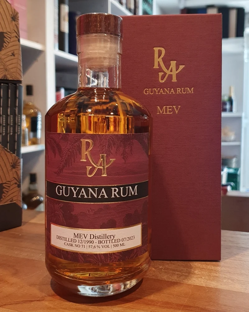 Ra Guyana Enmore 1990 2023 MEV 32y 57,6% 0,5l #71 single cask Rum Artesanal