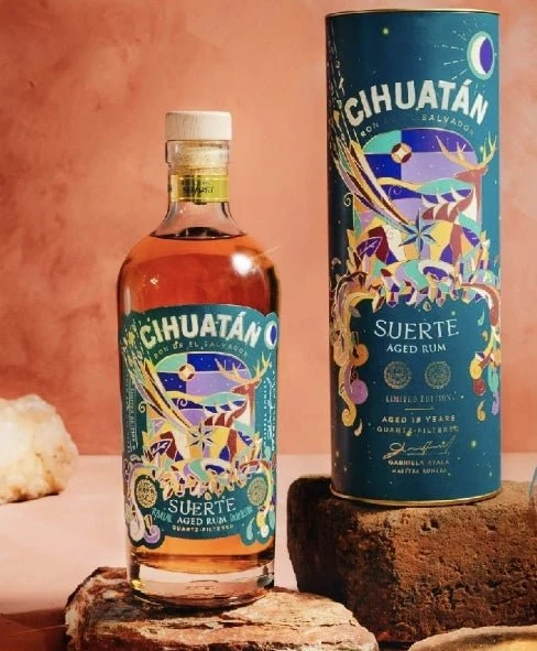 Cihuatan Suerte 15 y 2023 0,7l 44,2% vol. Rum el salvador
