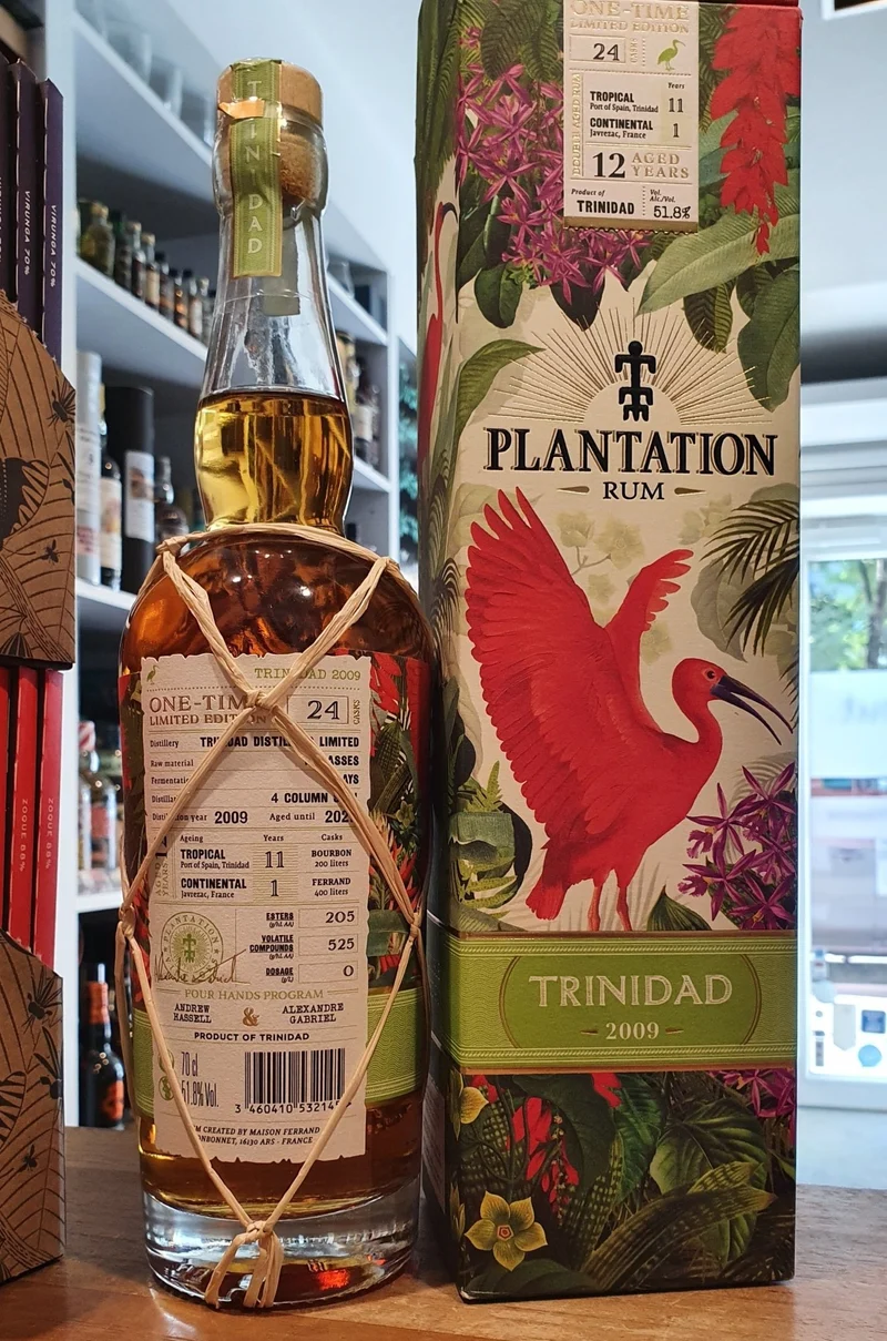 Plantation one time Trinidad 11y 2009 2021 0,7l 51,8% vol. limited Edition Rum Planteray