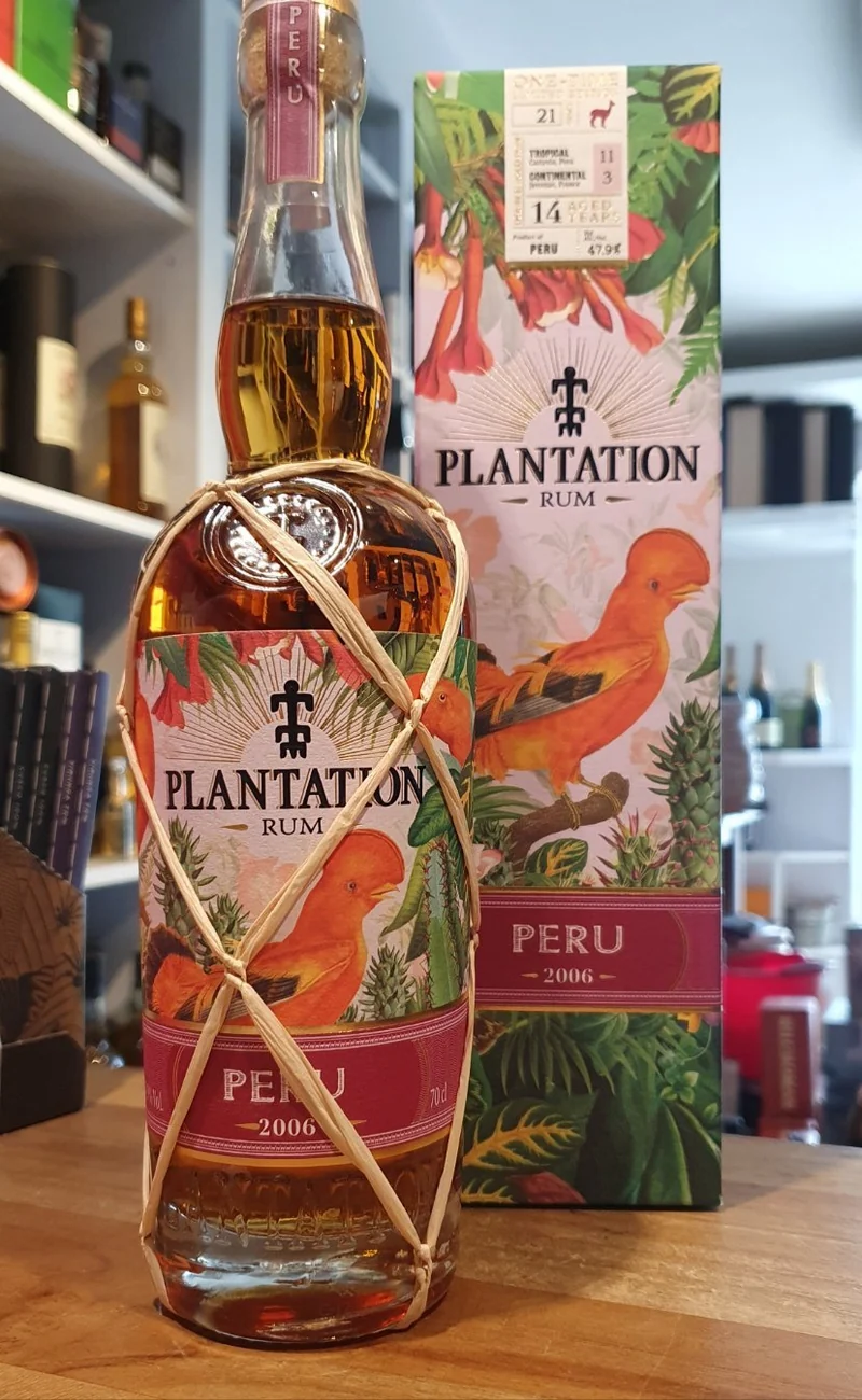 Plantation one time Peru 2006 2020 0,7l 47,9% vol. limited Edition Rum Planteray